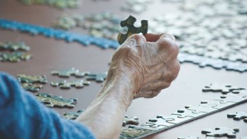 Wigston care home Residents enjoy reminiscent puzzle afternoon